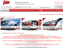Tablet Screenshot of pourchier.com